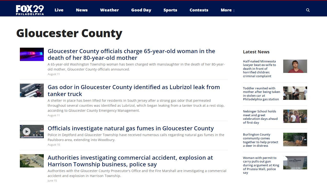 Gloucester County - FOX 29 News Philadelphia